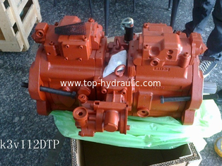 China Kawasaki K3V112DTP hydraulic piston pump/main pump in swash plate design for excavator supplier