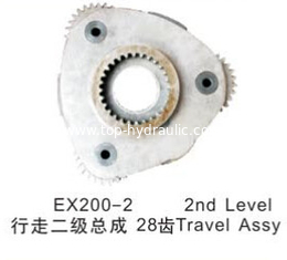 China Second level planet carrier gear for Hitachi EX200-2 travel motor assy 28teeth supplier