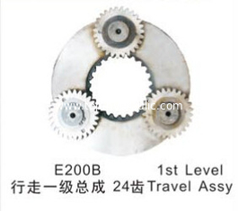 China First level planet carrier gear for CAT E200B travel motor assy 24teeth supplier
