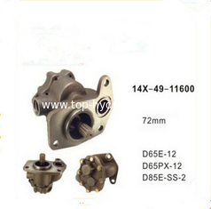 China Komatsu D65-12 hydraulic gear pump 14X-49-11600 supplier