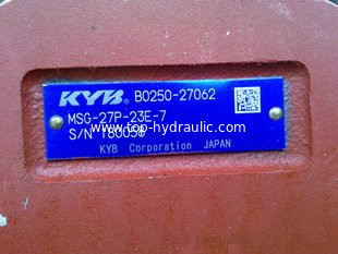 China KYB MSG-27P-23E-7  swing motor slew reduction box/gearbox made in Japan supplier
