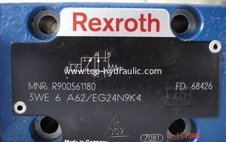 China Rexroth 3WE 6 A6X/EG24N9K4  MNR:R900561180 Directional spool valves, direct operated, with solenoid actuation supplier