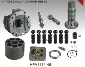 China Hitachi HPV116/145 excavator Hydraulic pump parts/replacement parts/repair kits supplier